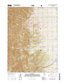 North Willow Canyon 2014 topographic map thumbnail
