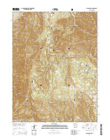 Payson Lakes 2014 topographic map thumbnail