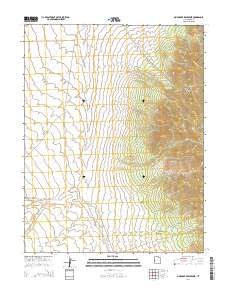Pine Grove Reservoir 2014 topographic map thumbnail