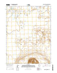 Pahvant Butte North 2014 topographic map thumbnail