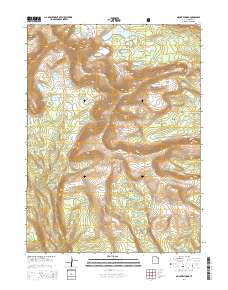 Mount Emmons 2014 topographic map thumbnail