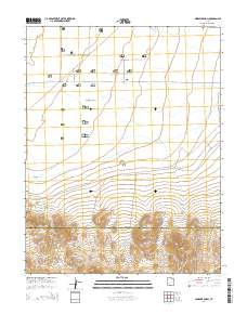 Ninemile Knoll 2014 topographic map thumbnail