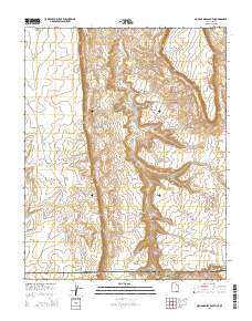 No Mans Mesa South 2014 topographic map thumbnail