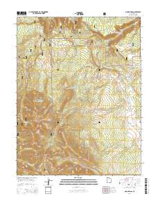Mount Waas 2014 topographic map thumbnail