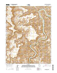 Monument Basin 2014 topographic map thumbnail