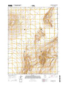 Monument Peak 2014 topographic map thumbnail