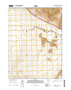 Monument Peak NE 2014 topographic map thumbnail