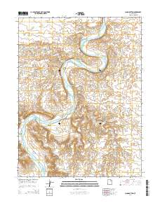 Moon Bottom 2014 topographic map thumbnail