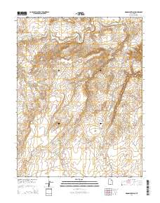 Moonshine Wash 2014 topographic map thumbnail