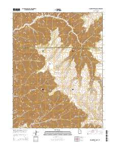 Moonwater Point 2014 topographic map thumbnail