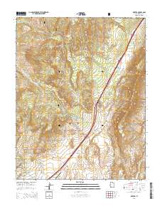 Pintura 2014 topographic map thumbnail