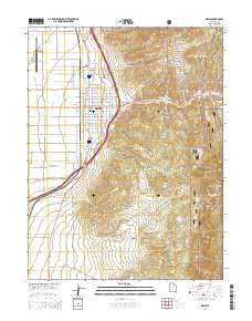 Nephi 2014 topographic map preview