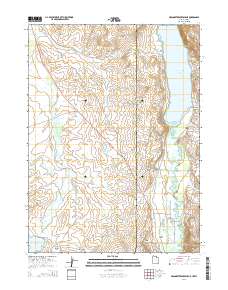 Neponset Reservoir NE 2014 topographic map thumbnail