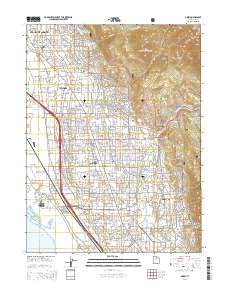 Orem 2014 topographic map thumbnail