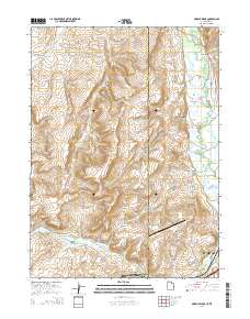 Murphy Ridge 2014 topographic map thumbnail