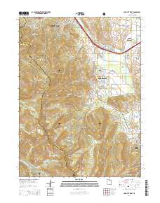 Park City West 2014 topographic map thumbnail
