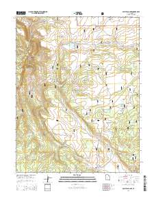 Pollywog Lake 2014 topographic map thumbnail