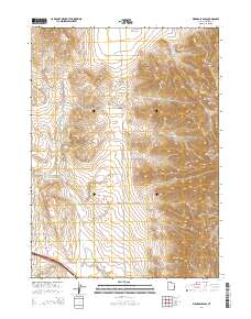 Ridgedale Pass 2014 topographic map thumbnail