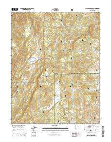 Red Creek Reservoir 2014 topographic map thumbnail
