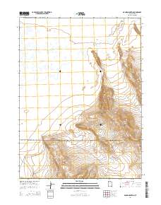 Round Mountain 2014 topographic map thumbnail