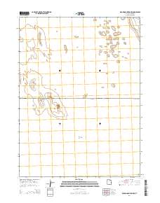 Round Mountain NW 2014 topographic map thumbnail
