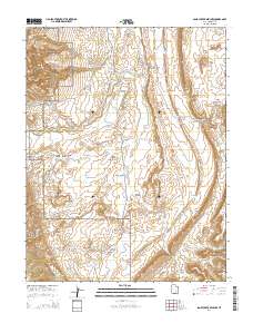 Sandy Creek Benches 2014 topographic map thumbnail