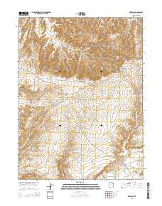 Red Wash 2014 topographic map thumbnail