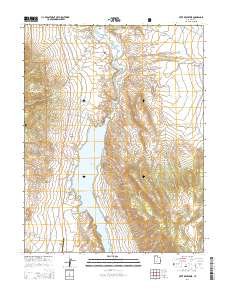 Piute Reservoir 2014 topographic map thumbnail