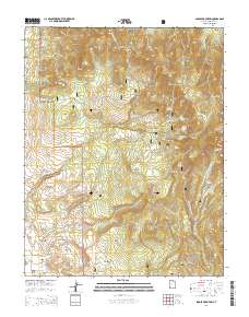 Saddle Mountain 2014 topographic map thumbnail