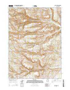 Sage Creek 2014 topographic map thumbnail