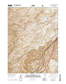 Shearing Corral 2014 topographic map thumbnail