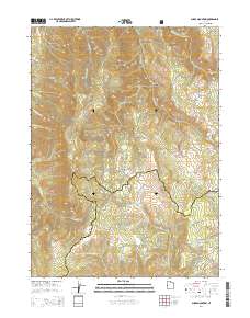 Sharp Mountain 2014 topographic map thumbnail