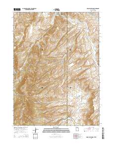 Porcupine Ridge 2014 topographic map thumbnail