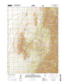 Salt Mountain 2014 topographic map thumbnail