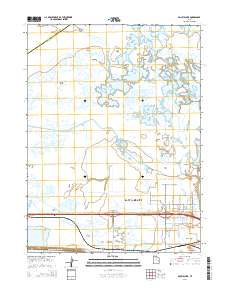 Baileys Lake 2014 topographic map thumbnail