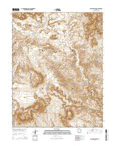 Salvation Creek 2014 topographic map thumbnail