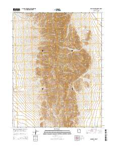 Sand Pass NW 2014 topographic map thumbnail