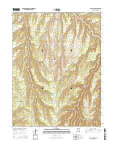 Seep Canyon 2014 topographic map thumbnail