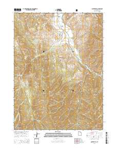 Porterville 2014 topographic map thumbnail