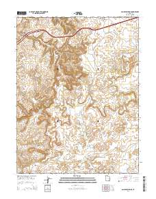 San Rafael Knob 2014 topographic map thumbnail