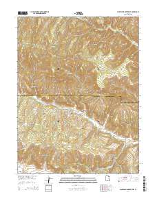 Minnie Maud Creek East 2014 topographic map thumbnail