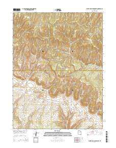 Minnie Maud Creek West 2014 topographic map thumbnail