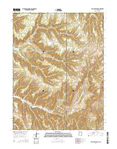 Rat Hole Ridge 2014 topographic map thumbnail