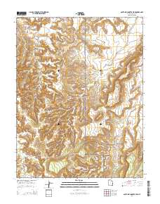 South Six-shooter Peak 2014 topographic map thumbnail