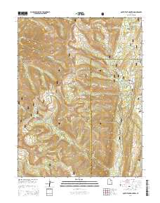 South Tent Mountain 2014 topographic map thumbnail