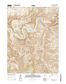 Southam Canyon 2014 topographic map thumbnail