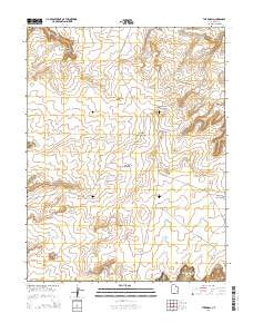 The Knoll 2014 topographic map thumbnail