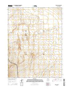 Vernon NE 2014 topographic map thumbnail