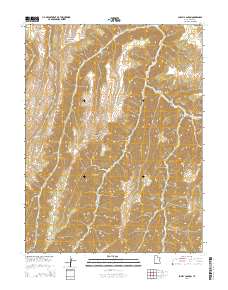 Supply Canyon 2014 topographic map thumbnail