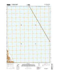 Plug Peak NW 2014 topographic map thumbnail